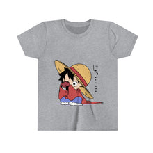 Load image into Gallery viewer, Luffy One Piece Youth Short Sleeve Tee
