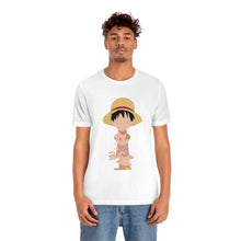 Load image into Gallery viewer, Luffy One PIECE Unisex Jersey Short Sleeve Tee
