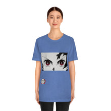 Load image into Gallery viewer, Tanjiro Eyes Demon Slayer Unisex Jersey Short Sleeve Tee
