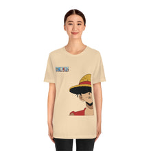 Load image into Gallery viewer, Luffy One Piece Unisex Jersey Short Sleeve Tee
