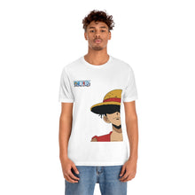 Load image into Gallery viewer, Luffy One Piece Unisex Jersey Short Sleeve Tee
