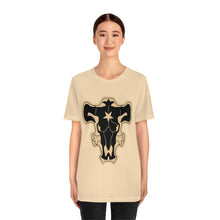 Load image into Gallery viewer, Black Bulls Black Clover Unisex Jersey Short Sleeve Tee
