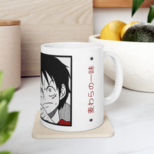 Load image into Gallery viewer, Luffy One Piece Ceramic Mug 11oz
