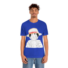 Load image into Gallery viewer, Luffy One Piece Unisex Jersey Short Sleeve Tee
