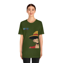 Load image into Gallery viewer, Luffy One Piece Unisex Jersey Short Sleeve Tee
