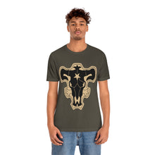 Load image into Gallery viewer, Black Bulls Black Clover Unisex Jersey Short Sleeve Tee
