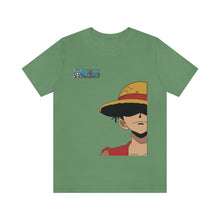 Load image into Gallery viewer, Luffy One Piece Unisex Jersey Short Sleeve Tee
