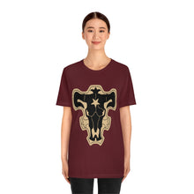 Load image into Gallery viewer, Black Bulls Black Clover Unisex Jersey Short Sleeve Tee
