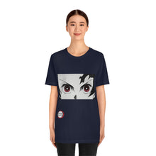 Load image into Gallery viewer, Tanjiro Eyes Demon Slayer Unisex Jersey Short Sleeve Tee
