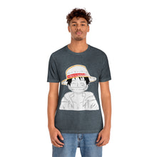 Load image into Gallery viewer, Luffy One Piece Unisex Jersey Short Sleeve Tee
