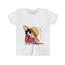 Load image into Gallery viewer, Luffy One Piece Youth Short Sleeve Tee
