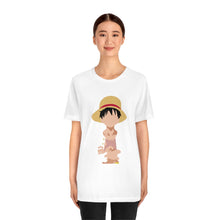 Load image into Gallery viewer, Luffy One PIECE Unisex Jersey Short Sleeve Tee
