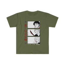 Load image into Gallery viewer, One Piece Monster Trio Unisex Softstyle T-Shirt
