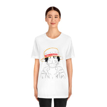 Load image into Gallery viewer, Luffy One Piece Unisex Jersey Short Sleeve Tee
