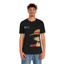 Load image into Gallery viewer, Luffy One Piece Unisex Jersey Short Sleeve Tee
