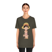 Load image into Gallery viewer, Luffy One PIECE Unisex Jersey Short Sleeve Tee
