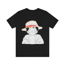 Load image into Gallery viewer, Luffy One Piece Unisex Jersey Short Sleeve Tee
