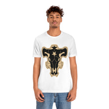 Load image into Gallery viewer, Black Bulls Black Clover Unisex Jersey Short Sleeve Tee
