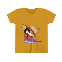 Load image into Gallery viewer, Luffy One Piece Youth Short Sleeve Tee
