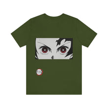 Load image into Gallery viewer, Tanjiro Eyes Demon Slayer Unisex Jersey Short Sleeve Tee
