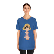 Load image into Gallery viewer, Luffy One PIECE Unisex Jersey Short Sleeve Tee
