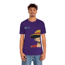 Load image into Gallery viewer, Luffy One Piece Unisex Jersey Short Sleeve Tee
