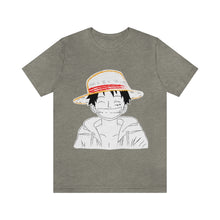 Load image into Gallery viewer, Luffy One Piece Unisex Jersey Short Sleeve Tee
