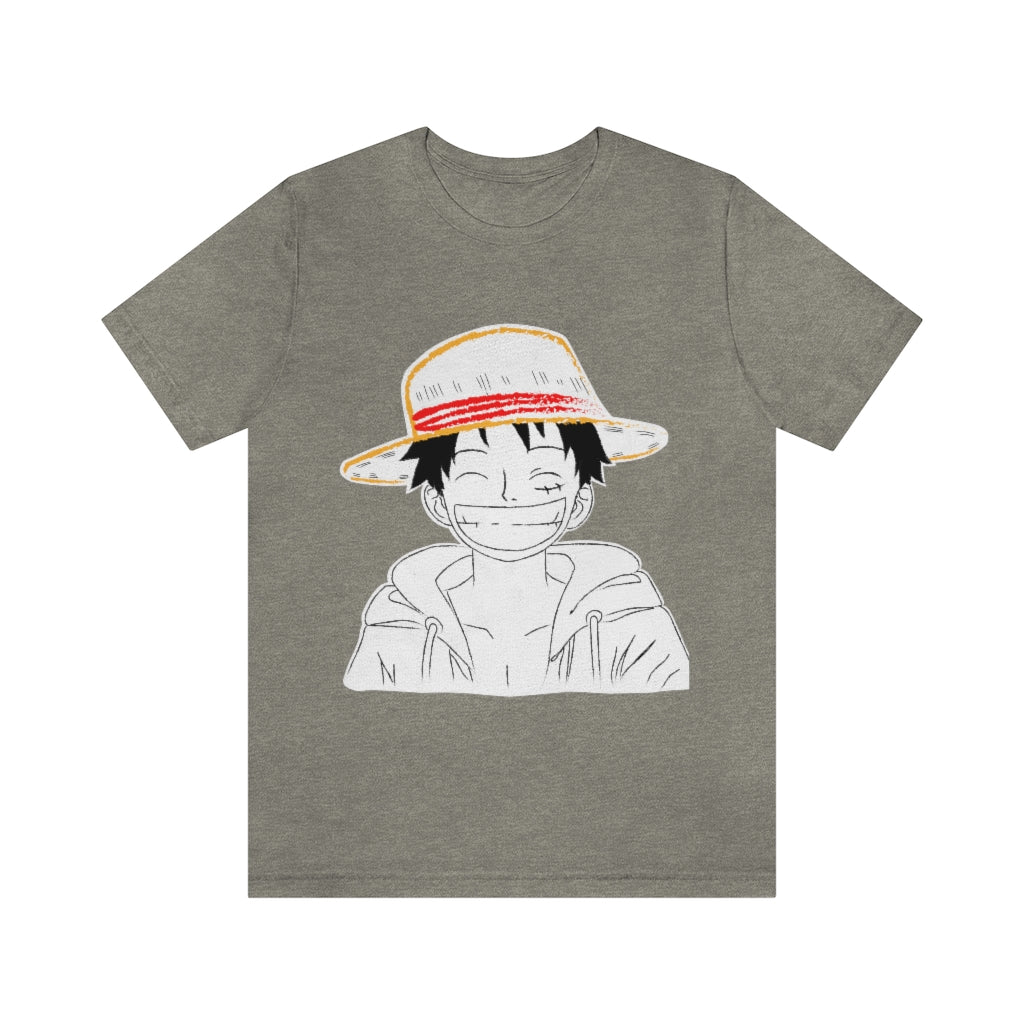 Luffy One Piece Unisex Jersey Short Sleeve Tee