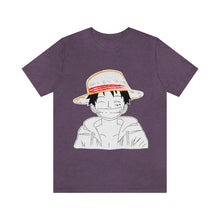 Load image into Gallery viewer, Luffy One Piece Unisex Jersey Short Sleeve Tee
