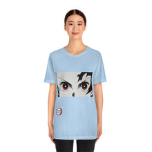 Load image into Gallery viewer, Tanjiro Eyes Demon Slayer Unisex Jersey Short Sleeve Tee
