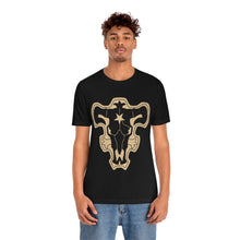 Load image into Gallery viewer, Black Bulls Black Clover Unisex Jersey Short Sleeve Tee
