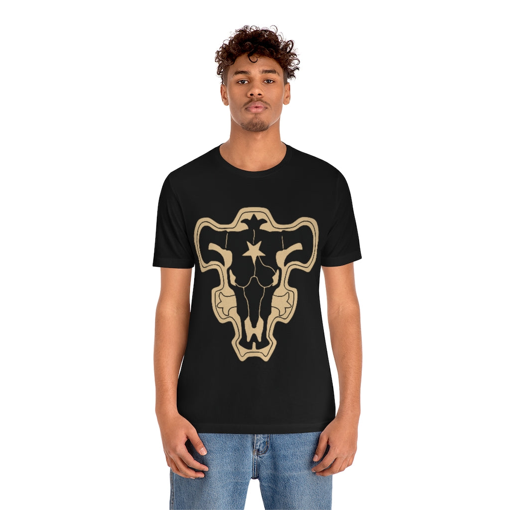 Black Bulls Black Clover Unisex Jersey Short Sleeve Tee