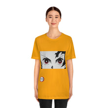 Load image into Gallery viewer, Tanjiro Eyes Demon Slayer Unisex Jersey Short Sleeve Tee
