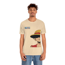 Load image into Gallery viewer, Luffy One Piece Unisex Jersey Short Sleeve Tee
