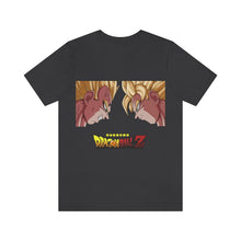 Load image into Gallery viewer, Goku Vegeta Unisex Jersey Short Sleeve Tee
