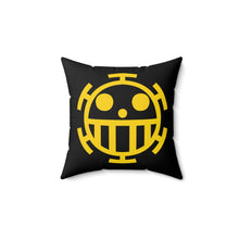 Load image into Gallery viewer, One Piece Hearts Pirates Polyester Square Pillow
