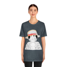 Load image into Gallery viewer, Luffy One Piece Unisex Jersey Short Sleeve Tee
