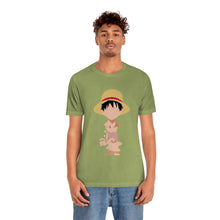 Load image into Gallery viewer, Luffy One PIECE Unisex Jersey Short Sleeve Tee
