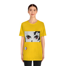 Load image into Gallery viewer, Tanjiro Eyes Demon Slayer Unisex Jersey Short Sleeve Tee
