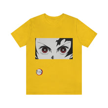 Load image into Gallery viewer, Tanjiro Eyes Demon Slayer Unisex Jersey Short Sleeve Tee
