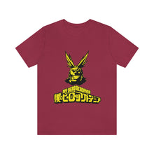 Load image into Gallery viewer, All Might My hero academia Unisex Jersey Short Sleeve Tee
