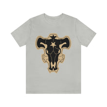 Load image into Gallery viewer, Black Bulls Black Clover Unisex Jersey Short Sleeve Tee
