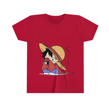 Load image into Gallery viewer, Luffy One Piece Youth Short Sleeve Tee
