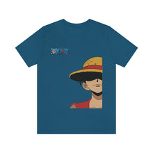 Load image into Gallery viewer, Luffy One Piece Unisex Jersey Short Sleeve Tee
