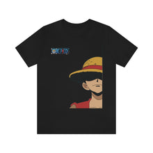 Load image into Gallery viewer, Luffy One Piece Unisex Jersey Short Sleeve Tee
