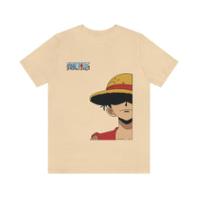 Load image into Gallery viewer, Luffy One Piece Unisex Jersey Short Sleeve Tee
