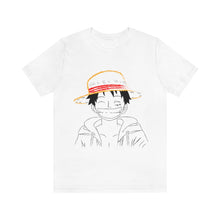 Load image into Gallery viewer, Luffy One Piece Unisex Jersey Short Sleeve Tee
