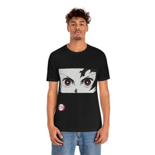 Load image into Gallery viewer, Tanjiro Eyes Demon Slayer Unisex Jersey Short Sleeve Tee
