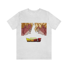 Load image into Gallery viewer, Goku Vegeta Unisex Jersey Short Sleeve Tee
