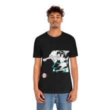 Load image into Gallery viewer, Tanjiro Demon Slayer Unisex Jersey Short Sleeve Tee
